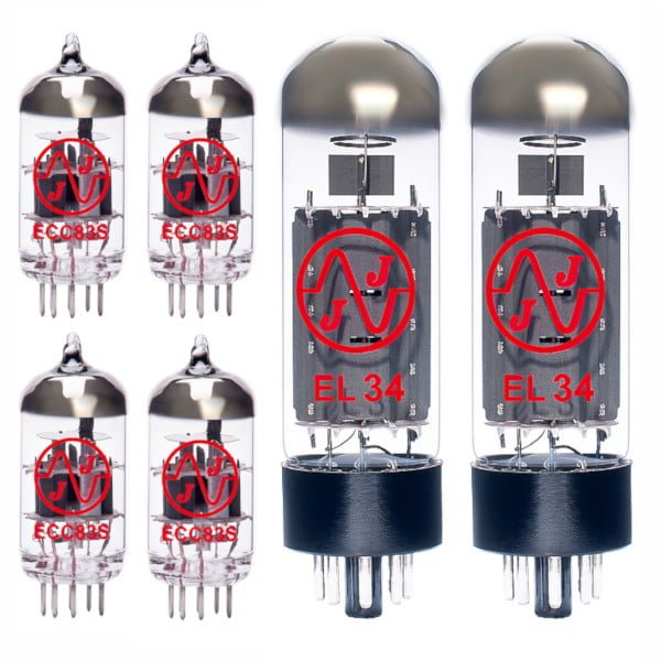 Jeu de lampes de rechange pour Marshall JCM2000 TSL602 (3 x ECC83 1 x équilibrées ECC83 2 x appairée EL34)